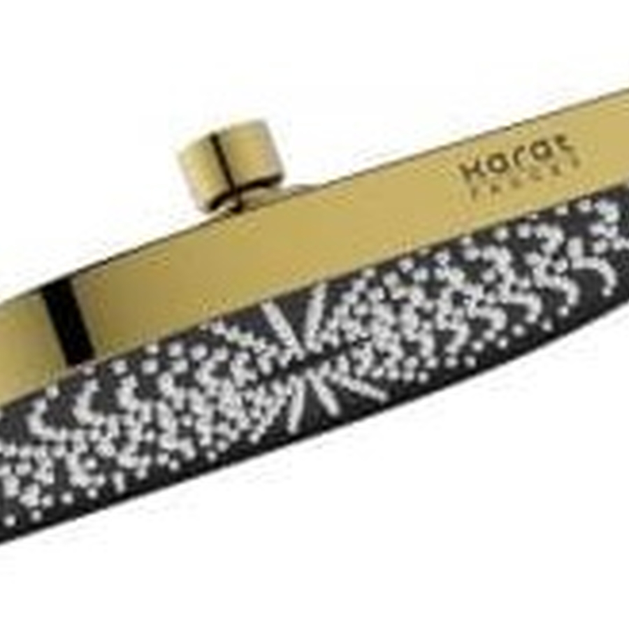 Bát sen tắm phun mưa màu vàng Karat KS-02-354-41