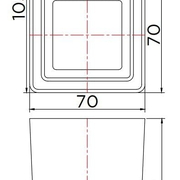 Kệ cốc đánh răng Karat KB-02-411-41