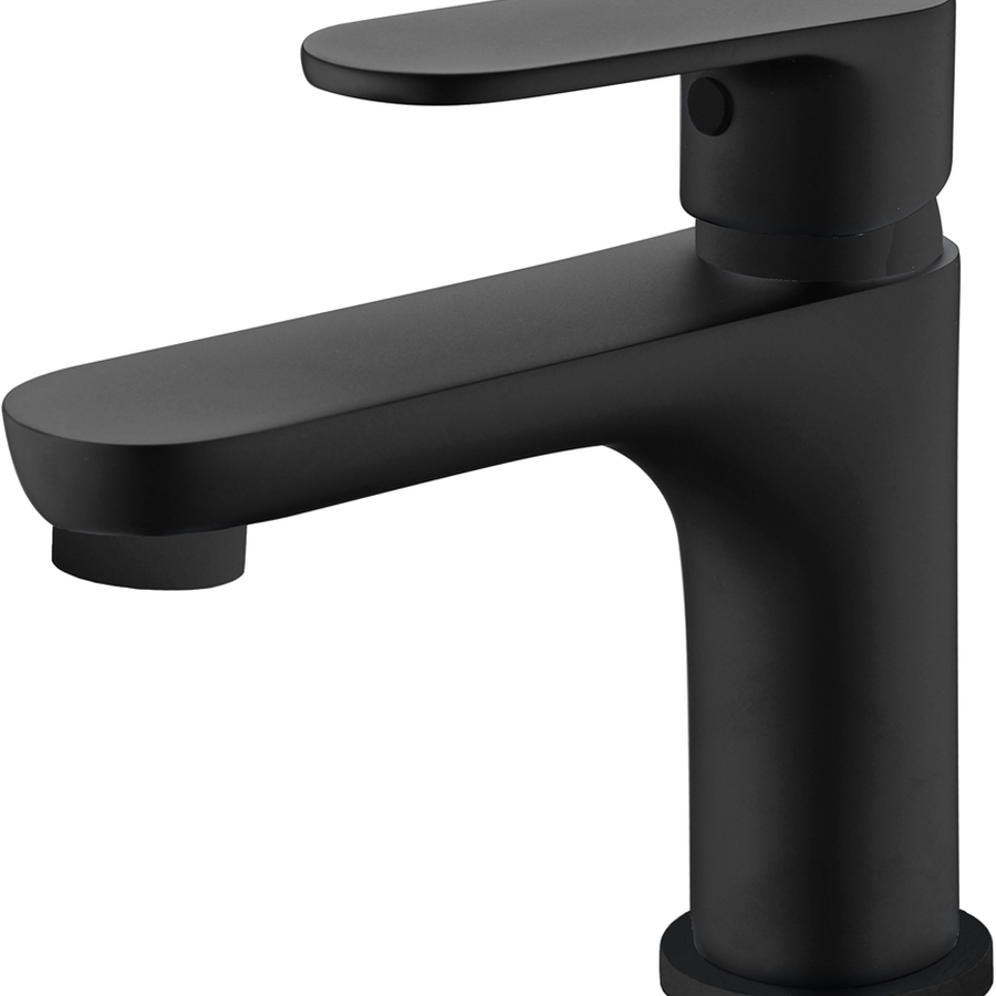 Vòi chậu rửa 1 lỗ mạ đen Kara KF-58-610-55