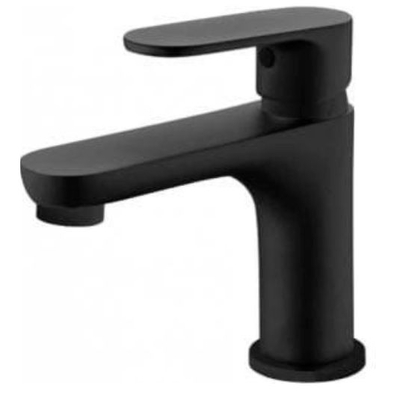 Vòi chậu rửa 1 lỗ mạ đen Karat KF-58-620-55