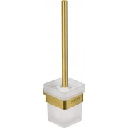 Giá đỡ và chổi cọ bồn vệ sinh màu vàng Karat KB-02-810-41