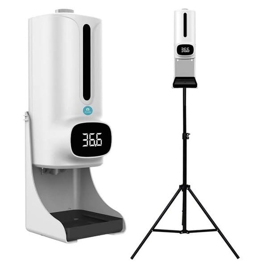 Máy xịt cồn tự động kết hợp máy đo thân nhiệt Miken MKXC-K9Pro