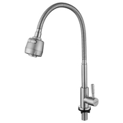 Vòi rửa bát nước lạnh mạ chrome Karat KF-79-519-63