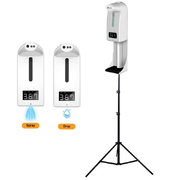 Máy xịt cồn tự động kết hợp máy đo thân nhiệt Miken MKXC-K10 Pro 