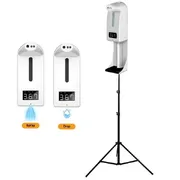 Máy xịt cồn tự động kết hợp máy đo thân nhiệt Miken MKXC-K10 Pro 