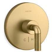 Mặt nạ điều chỉnh nhiệt độ sen tắm màu đồng Kallista P40881-LV-2MB