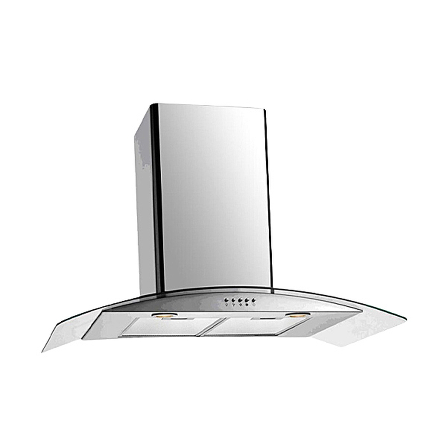 Máy hút mùi kính cong Canzy CZ 90D2