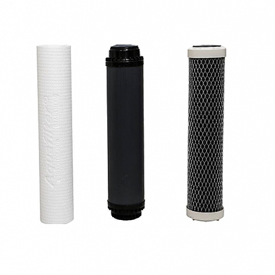 Bộ lõi lọc cấp 1,2,3 máy lọc nước (lõi than hoạt tính) Aquafilter