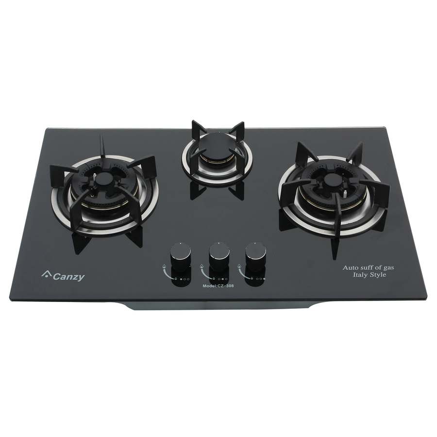 Bếp gas âm 3 lò Canzy CZ-308