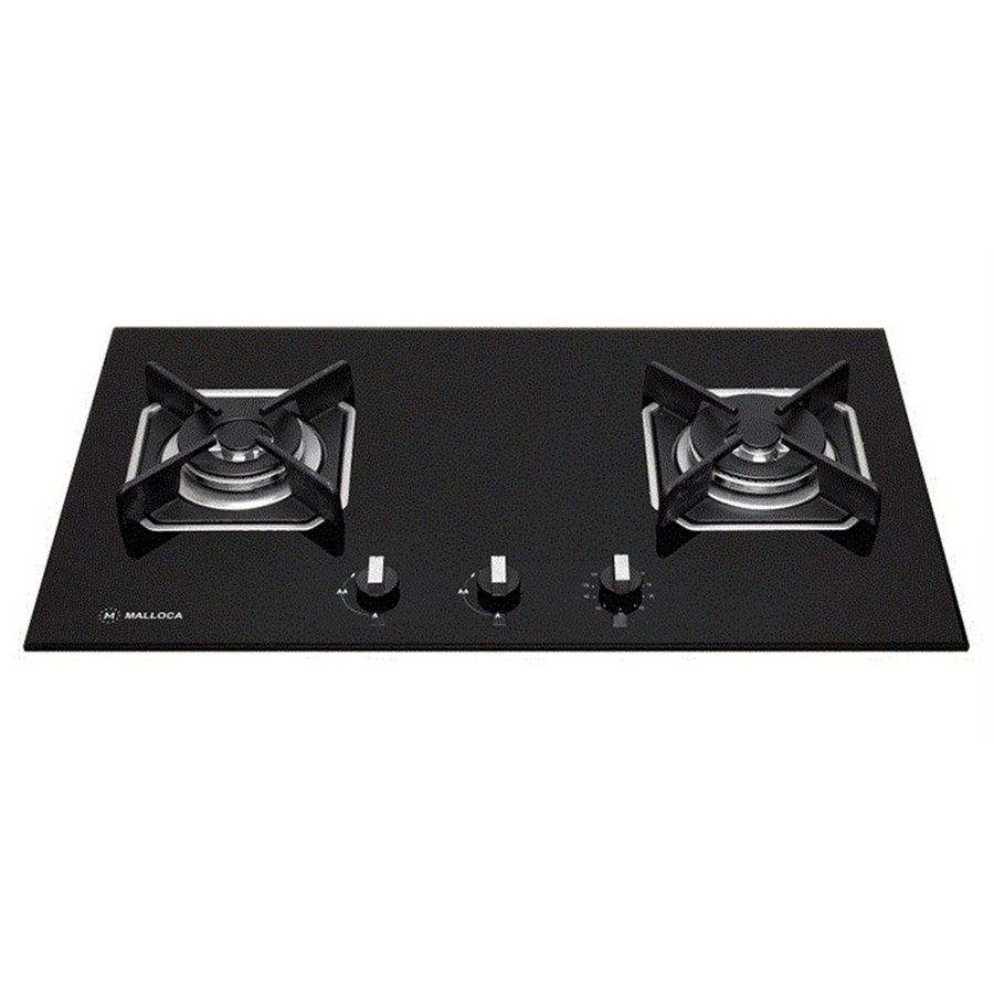 Bếp Ga Malloca AS 9602B Mặt Kính 2 Vùng Nấu 