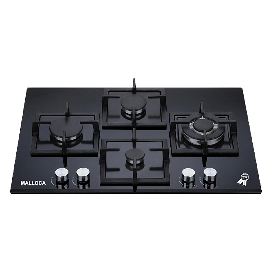 Bếp Gas Malloca GHG 724-MCB Mặt Kính 4 Bếp