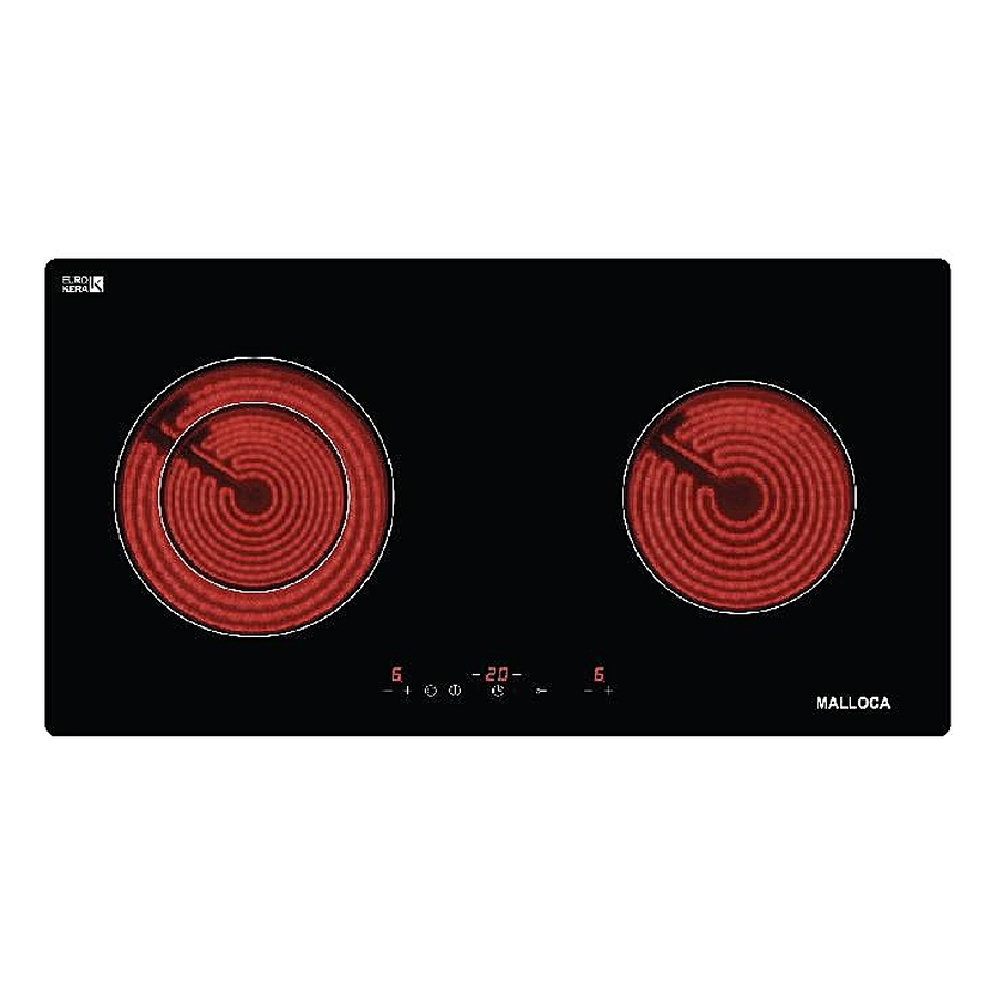 Bếp Hồng Ngoại Malloca MH-02R 2 Vùng Nấu 