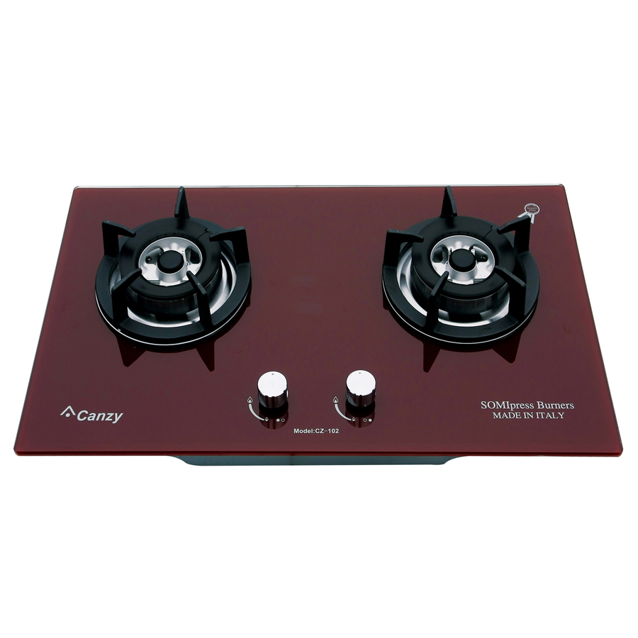 Bếp gas âm 2 lò Canzy CZ-102 