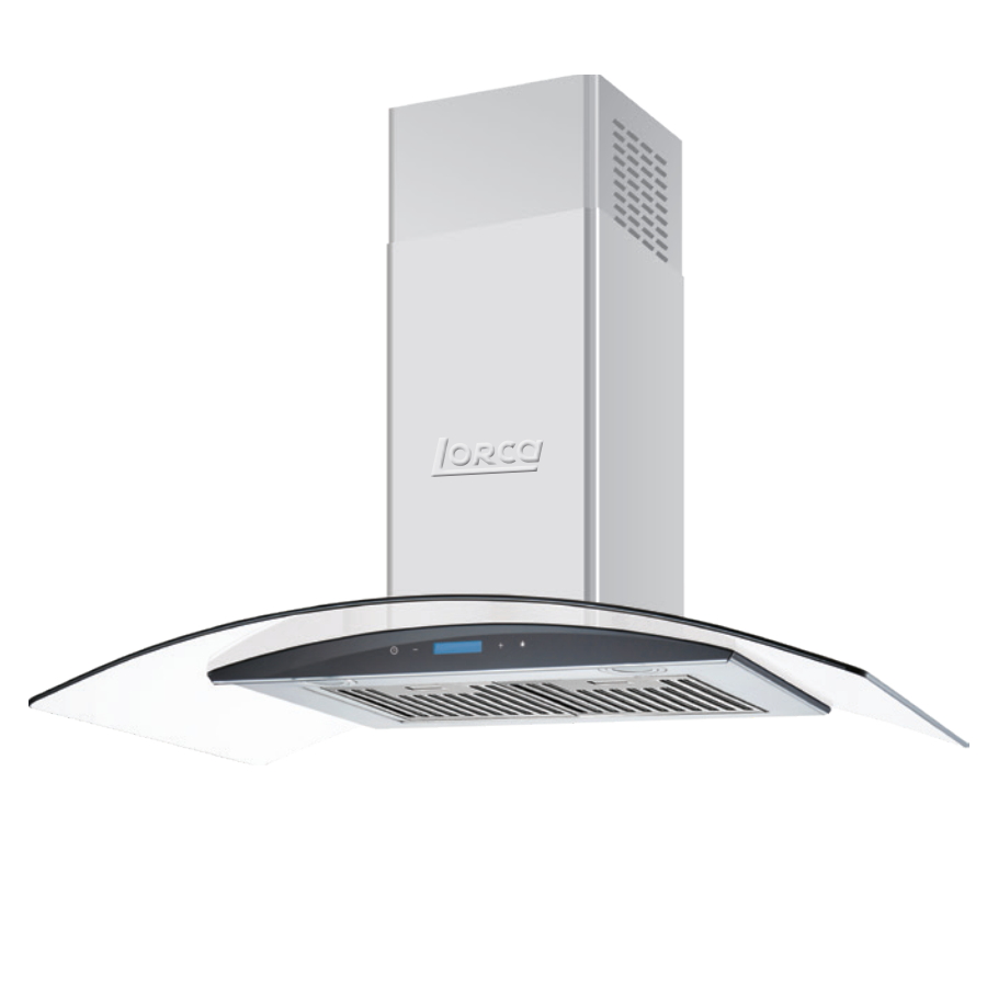 Máy hút mùi kính cong Lorca TA-2001C-90