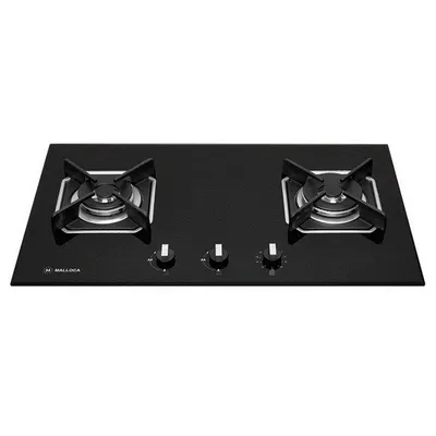 Bếp Ga Malloca AS 9602B Mặt Kính 2 Vùng Nấu 