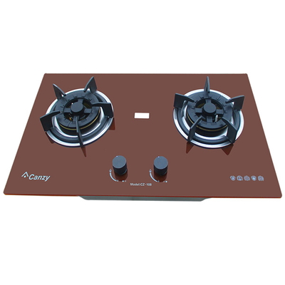 Bếp gas âm 2 lò Canzy CZ 108 Đỏ