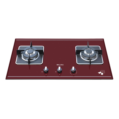 Bếp Gas Malloca AS 9402R Mặt Kính 2 Bếp