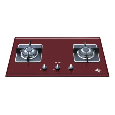 Bếp Gas Malloca AS 9402R Mặt Kính 2 Bếp
