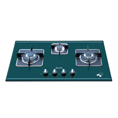 Bếp Gas Malloca AS 9403G Mặt Kính 3 Bếp