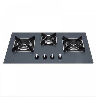 Bếp Gas Malloca AS 9603DG Mặt Kính 3 Bếp