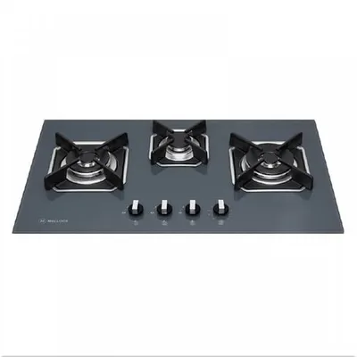Bếp Gas Malloca AS 9603DG Mặt Kính 3 Bếp