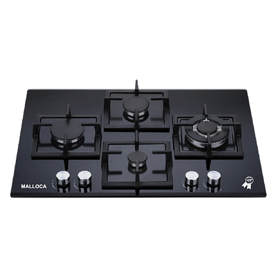 Bếp Gas Malloca GHG 724-MCB Mặt Kính 4 Bếp