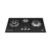 Bếp Gas Malloca GHG 733B NEW Mặt Kính 3 Bếp