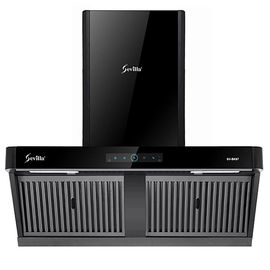 Máy hút khói khử mùi chữ T cao cấp Sevilla SV-BK97