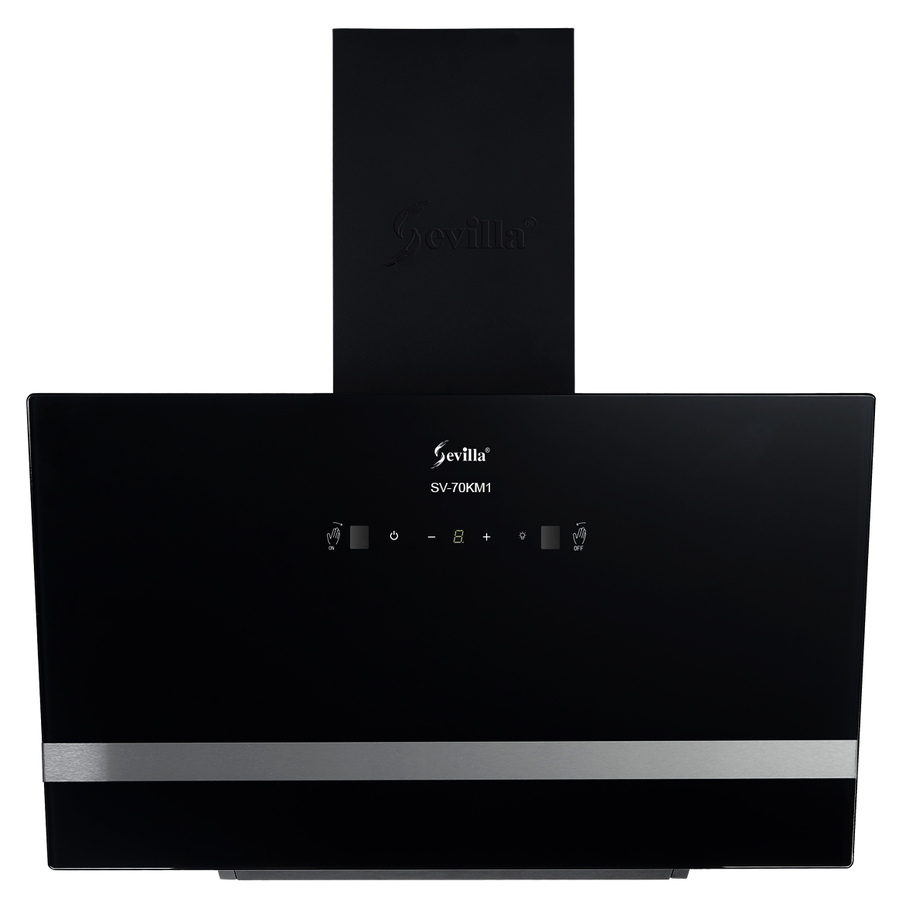 Máy hút khói khử mùi kính vát cao cấp Sevilla SV-70KM1