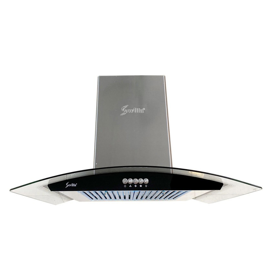 Máy hút khói khử mùi kính cong cao cấp Sevilla SV-324