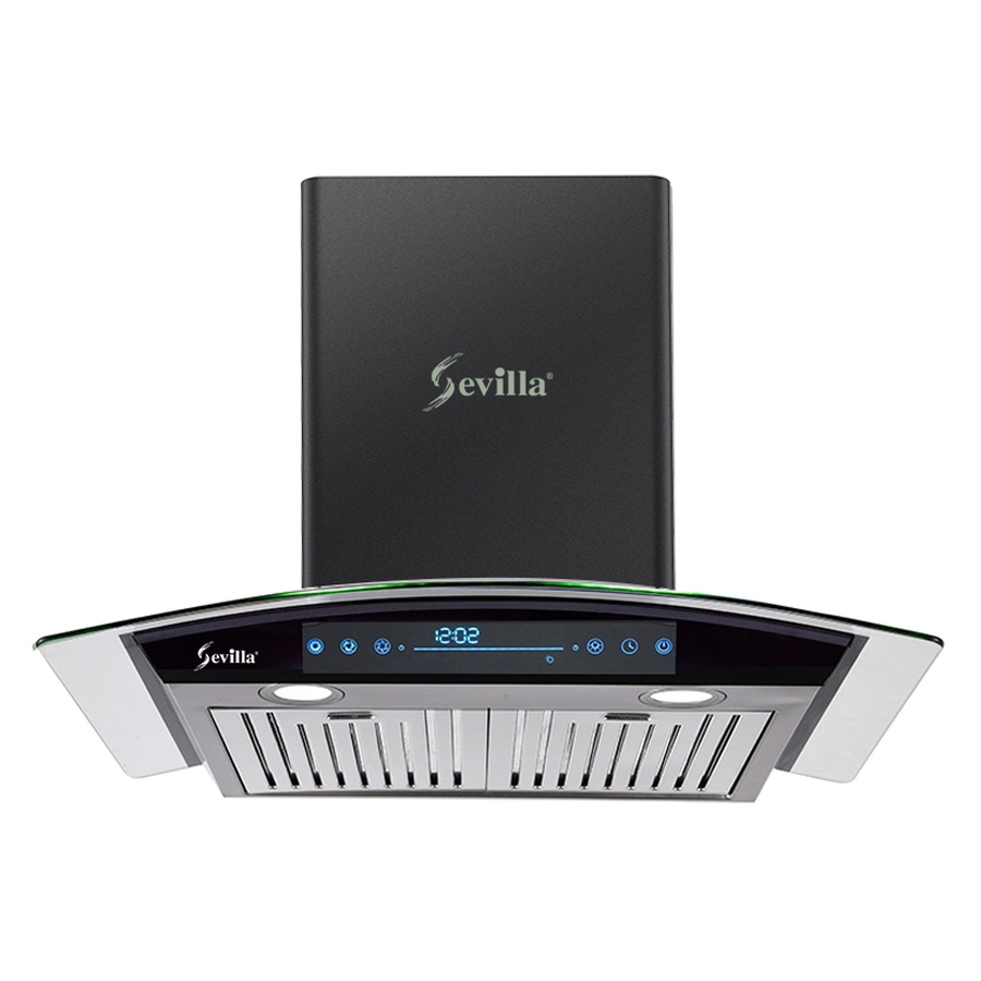 Máy hút khói khử mùi kính cong cao cấp Sevilla SV-770