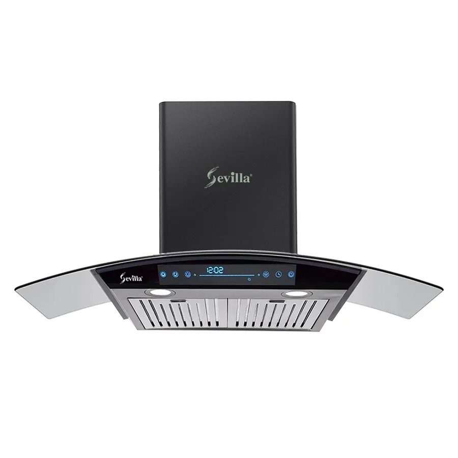 Máy hút khói khử mùi kính cong cao cấp Sevilla SV-790