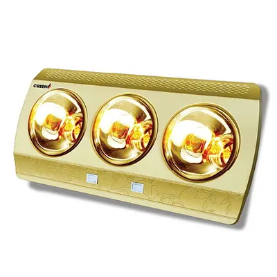 Đèn sưởi nhà tắm 3 bóng treo tường Creen CR-03B