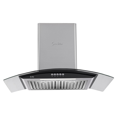 Máy hút khói khử mùi kính cong cao cấp Sevilla SV-359