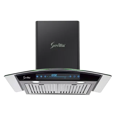 Máy hút khói khử mùi kính cong cao cấp Sevilla SV-770
