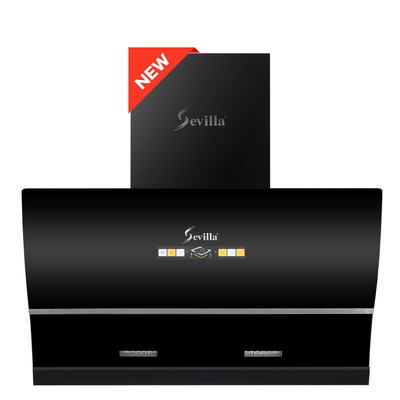 Máy hút khói khử mùi kính vát cao cấp Sevilla SV-BK07