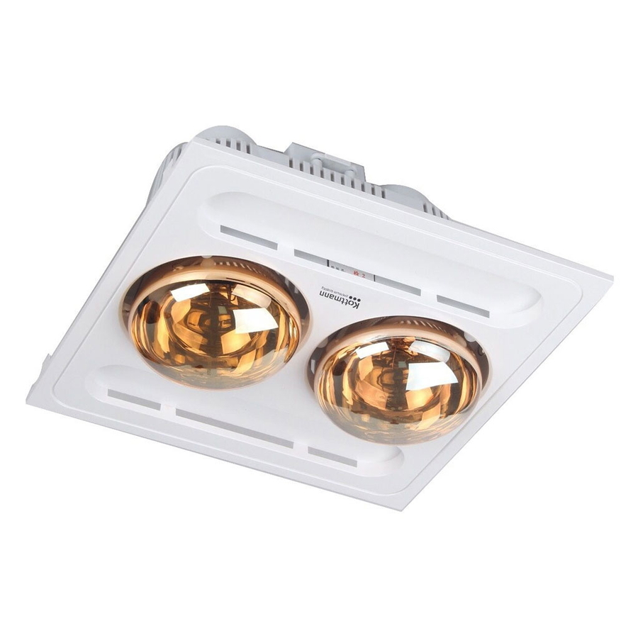 Đèn Sưởi Kottmann K9S 2 Bóng Âm Trần dùng công tắc