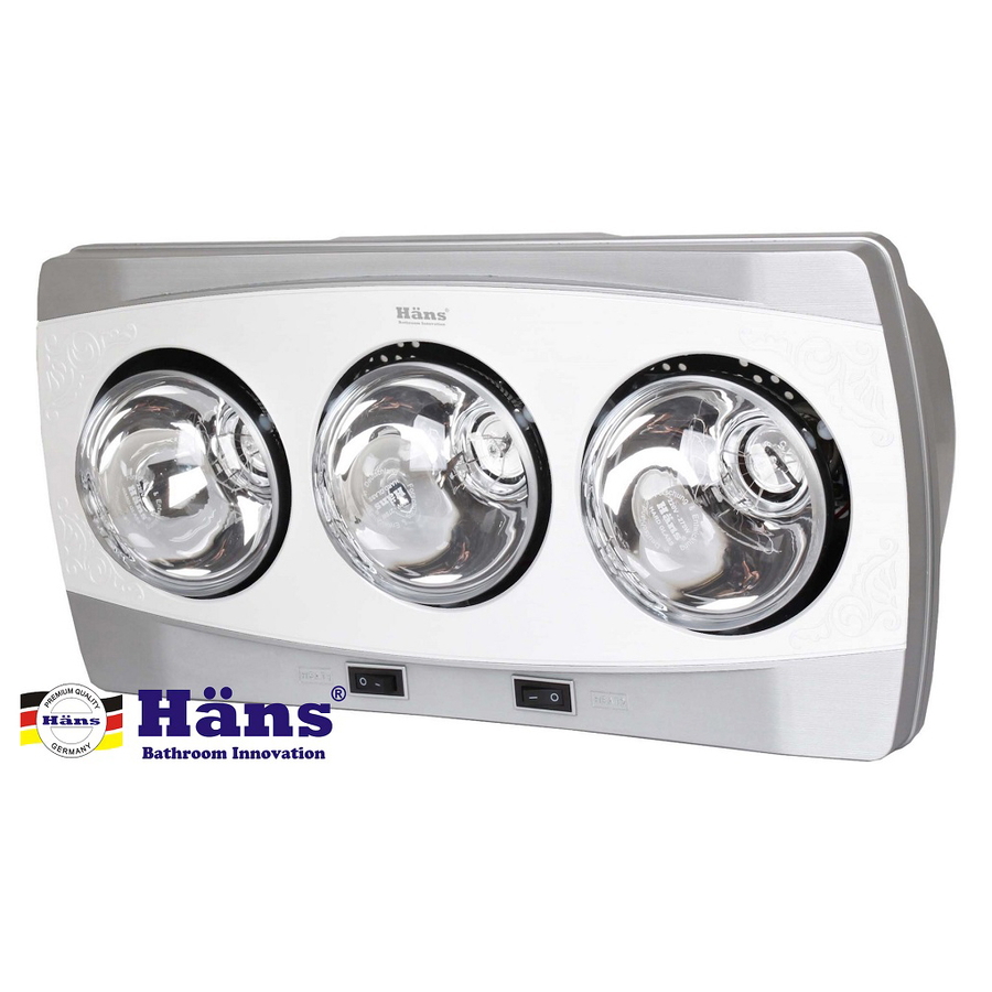 Đèn sưởi 3 bóng treo tường Hans-H3B