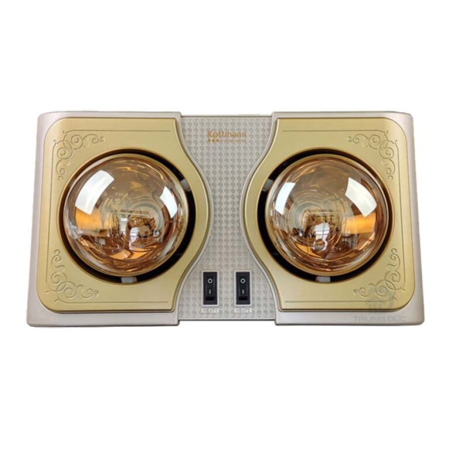 Đèn Sưởi Kottmann K2BH 2 Bóng Treo Tường 