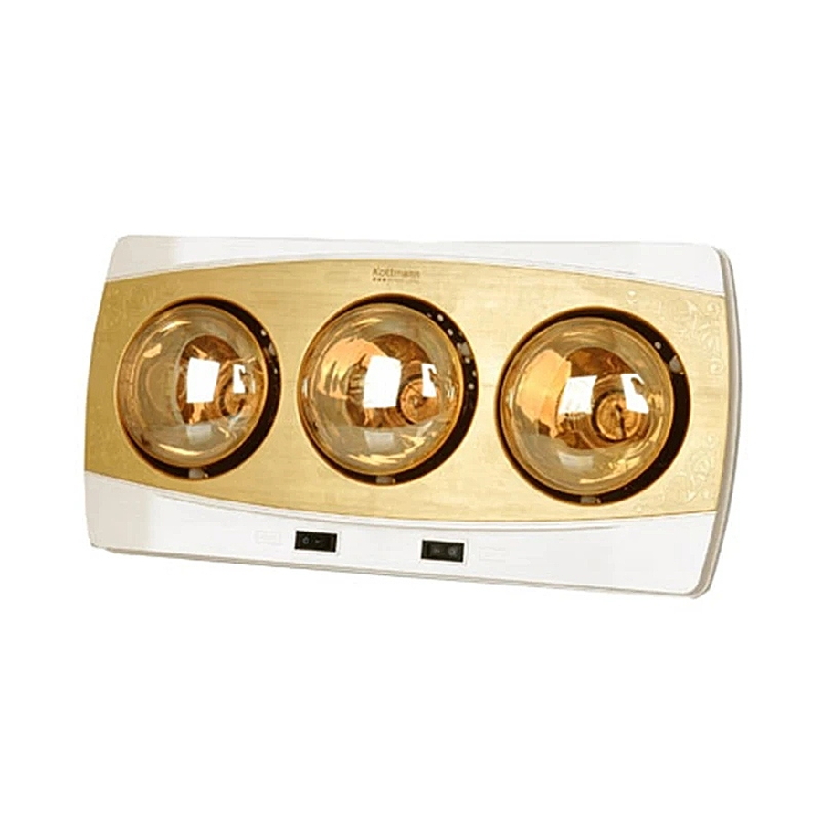 Đèn Sưởi Kottmann K3BH 3 Bóng Treo Tường
