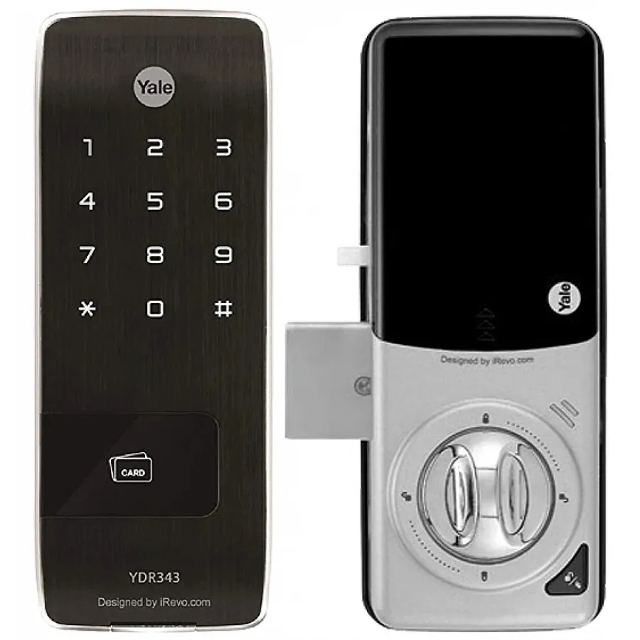 Khóa Cửa Điện Tử Yale YDR343 Thẻ Từ