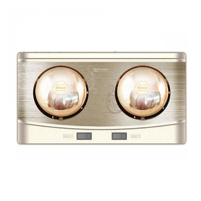 Đèn Sưởi Kottmann K2BQ 2 Bóng Treo Tường 