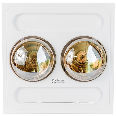 Đèn Sưởi Kottmann K9R 2 Bóng Âm Trần có điều khiển