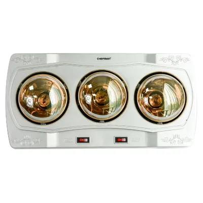 Đèn sưởi nhà tắm 3 bóng treo tường Chefman CM-613B