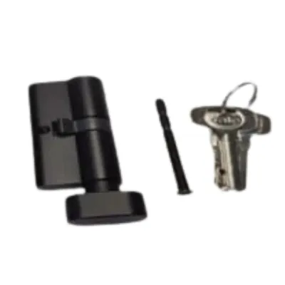 Ruột khóa chốt chìa 70mm đen mờ YALE YCL-002/70 US19