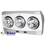 Đèn sưởi 3 bóng treo tường Hans-H3B
