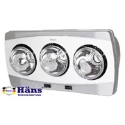 Đèn sưởi 3 bóng treo tường Hans-H3B