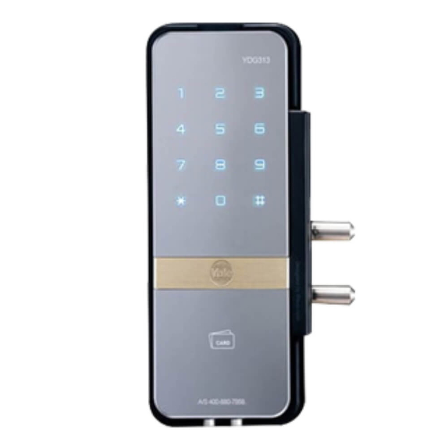 Khóa Điện Tử Yale YDG313 Thẻ Từ Cửa Kính