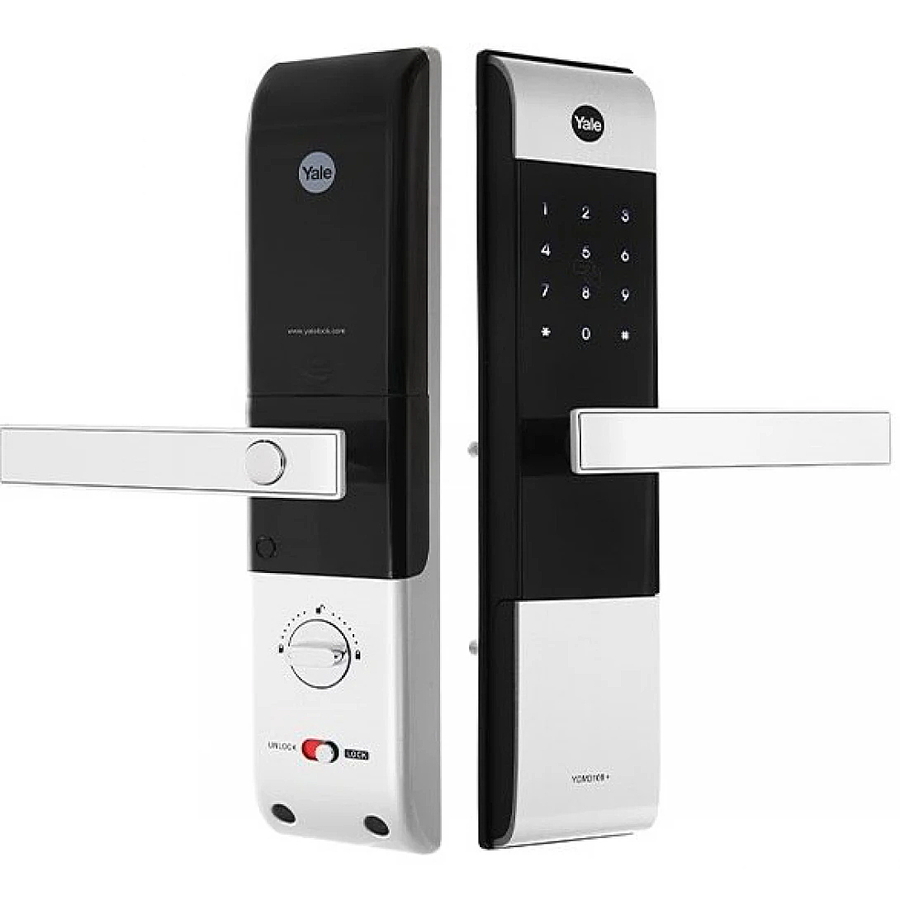 Khóa Điện Tử Yale YDM3109+ Silver Thẻ Từ
