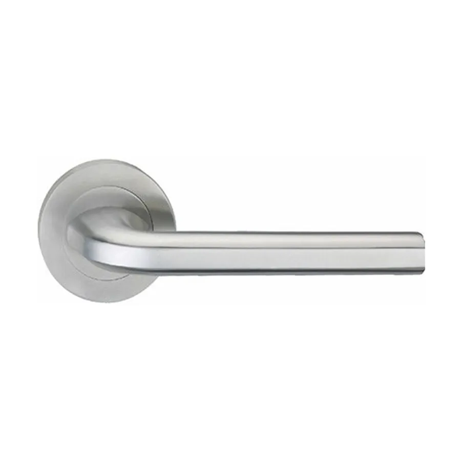 Khóa Tay Gạt Yale YPSL-111 US32D Inox Đặc Ốp Tròn